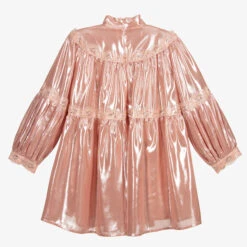 EIRENE Pink Metallic Bow Dress -Deals Whimsy Collection Store eirene pink metallic bow dress 393652 5a96d3ff30670aea62d4432fba886f6f5a809895