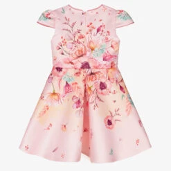 EIRENE Pink Satin Floral Dress -Deals Whimsy Collection Store eirene pink satin floral dress 453917 46566058e1bc00707e60f2f26b6b813f29eddaf1
