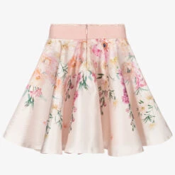 EIRENE Pink Satin Floral Skirt -Deals Whimsy Collection Store eirene pink satin floral skirt 393625 88cf80a954aa3dc7126c58bb885abfad296fe4e3