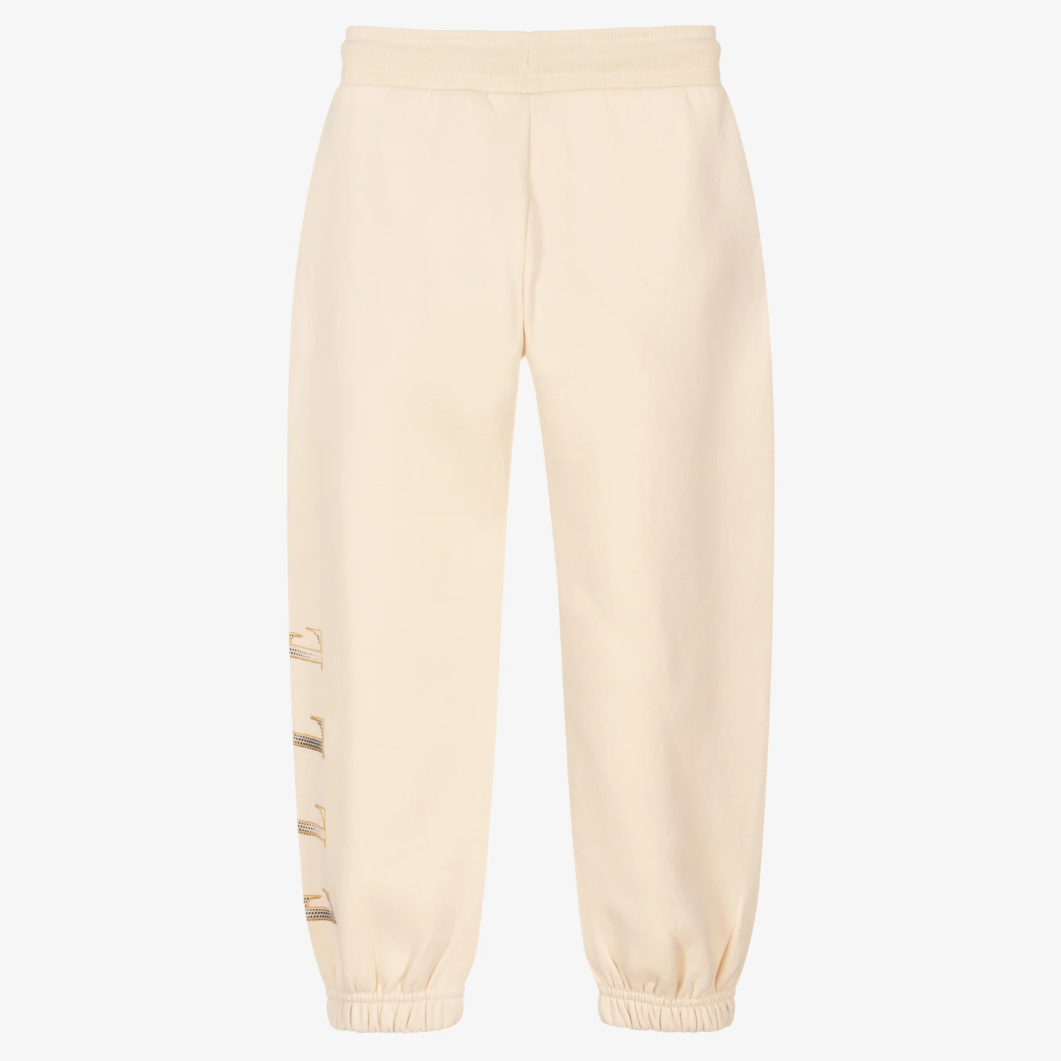 Elle Girls Ivory Logo Joggers 2 Elle Girls Ivory Logo Joggers - Image 2