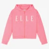 Elle Girls Pink Zip-Up Top