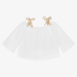 Elsy Girls White Cotton Blouse & Brooch -Deals Whimsy Collection Store elsy girls white cotton blouse brooch 490046 cb7fa8806f12b7a12b17da4839445f78769fc1eb