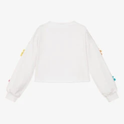 Elsy Girls White Cotton Flower Sweatshirt -Deals Whimsy Collection Store elsy girls white cotton flower sweatshirt 490050 4827b0e106c5c13cd3de3596fc15c72b614cdeff