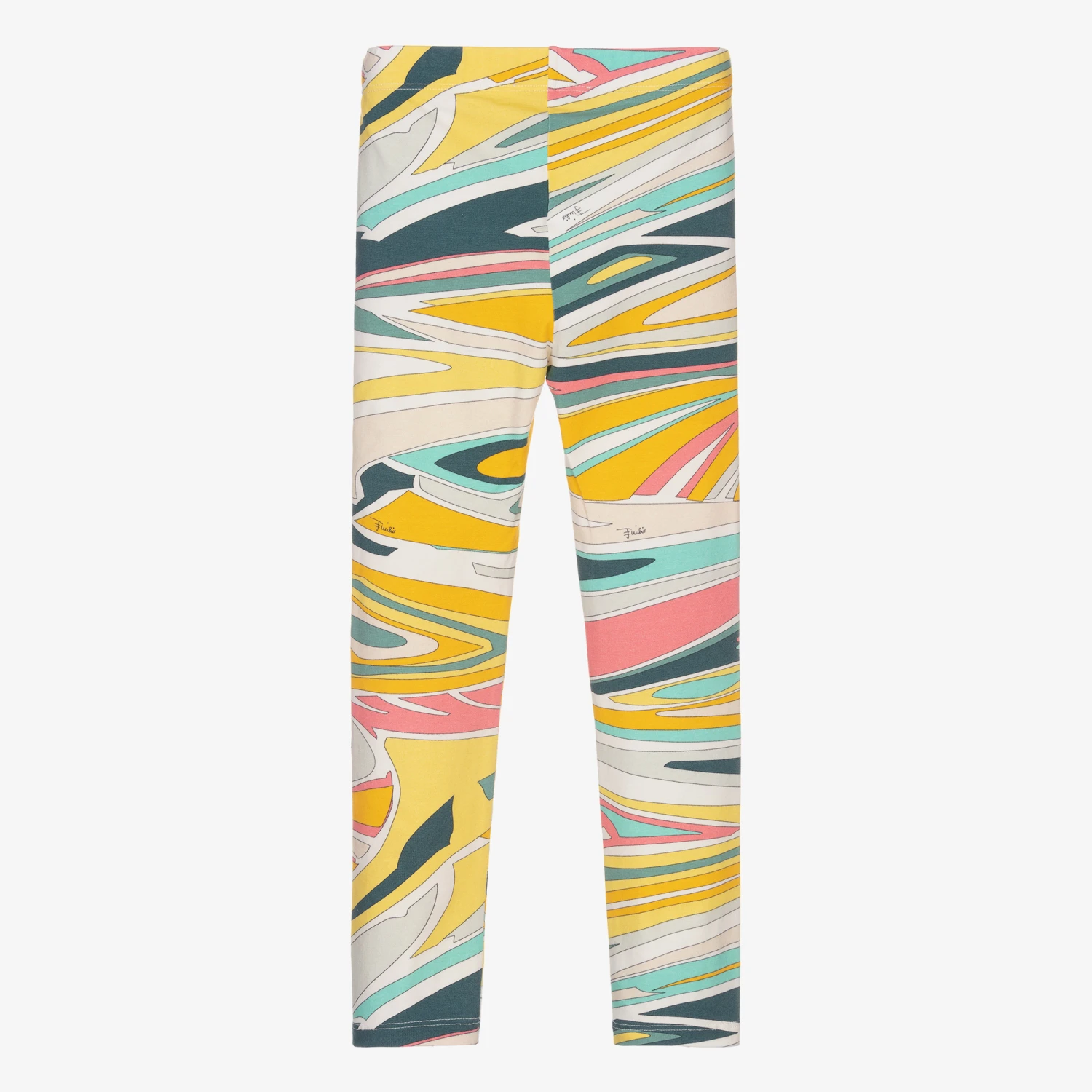 PUCCI Girls Cotton Lance Leggings 2 PUCCI Girls Cotton Lance Leggings - Image 2