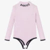 PUCCI Girls Purple High Neck Top