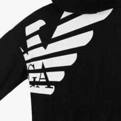 Emporio Armani Girls Black Cotton Zip-Up Top -Deals Whimsy Collection Store emporio armani girls black cotton zip up top 462492 4464d5de56ed8dd417810d3cec3f891733207ab1