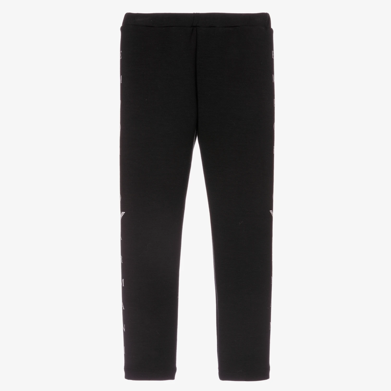 Emporio Armani Girls Black Modal Leggings 1 Emporio Armani Girls Black Modal Leggings