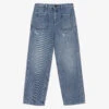 Emporio Armani Girls Blue Denim Jeans