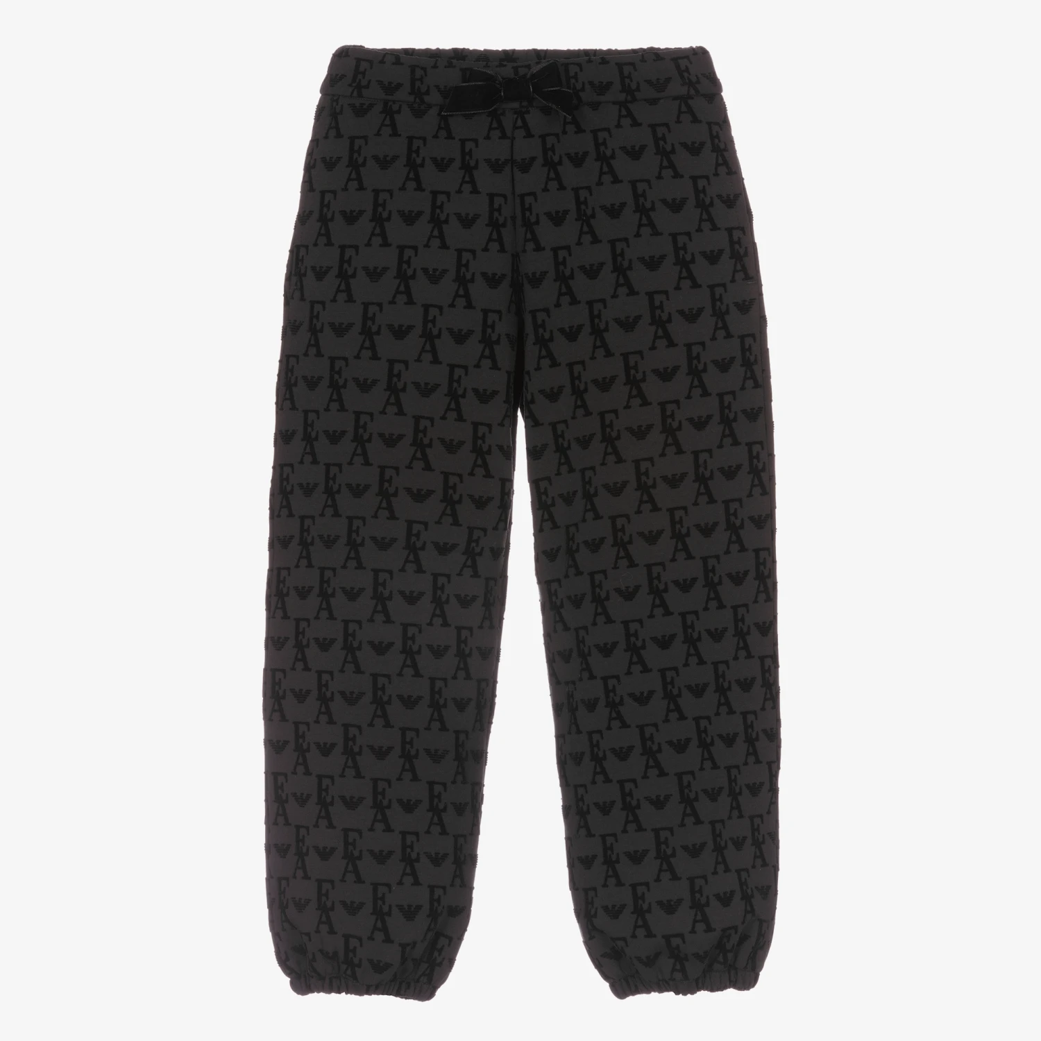 Emporio Armani Girls Blue Eagle Logo Joggers 1 Emporio Armani Girls Blue Eagle Logo Joggers