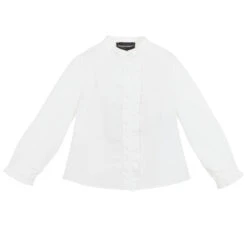 Emporio Armani White Cotton Shirt