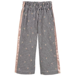 Everything Must Change Girls Black Striped Culottes