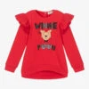 Everything Must Change Girls Red Disney Sweatshirt
