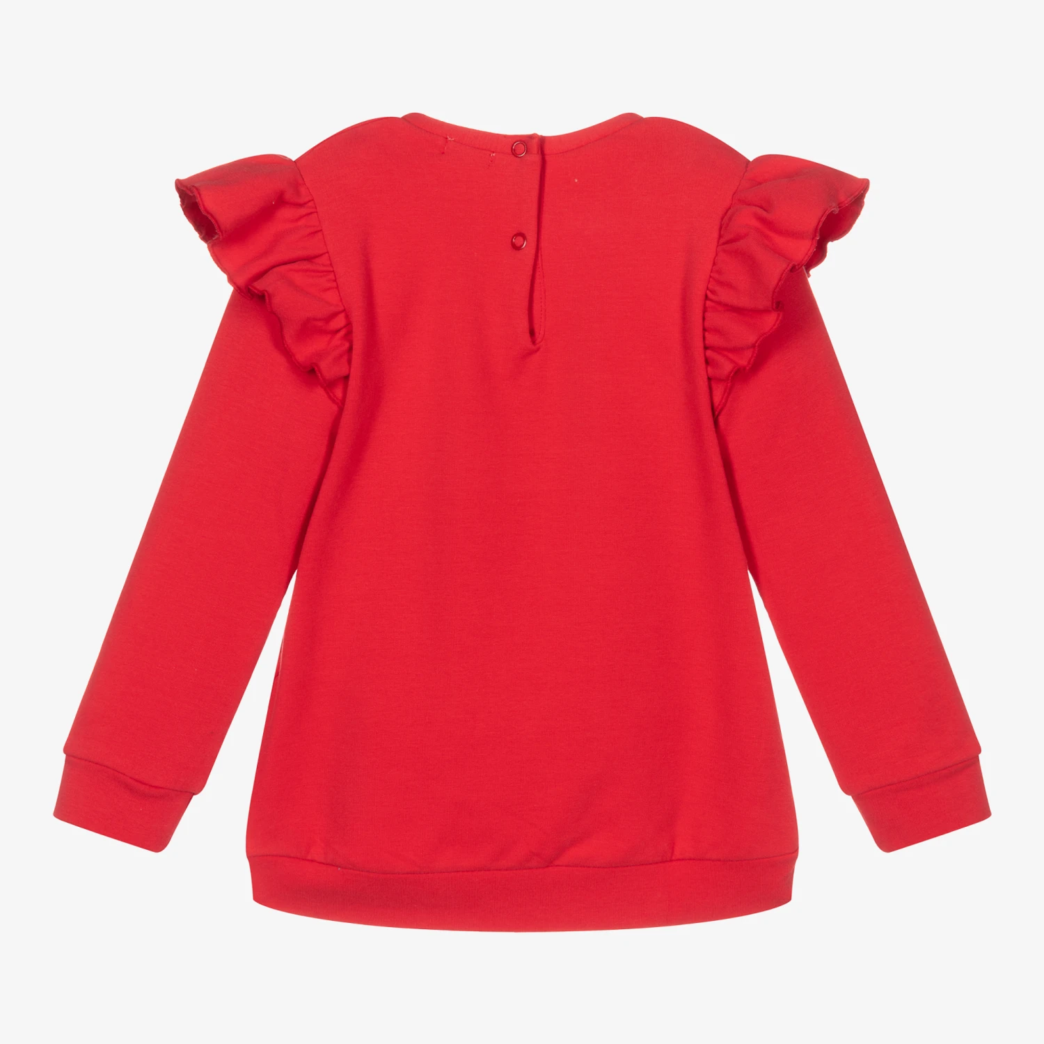 Everything Must Change Girls Red Disney Sweatshirt 2 Everything Must Change Girls Red Disney Sweatshirt - Image 2