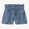 Falcotto By Naturino Girls Blue Lyocell Chambray Shorts