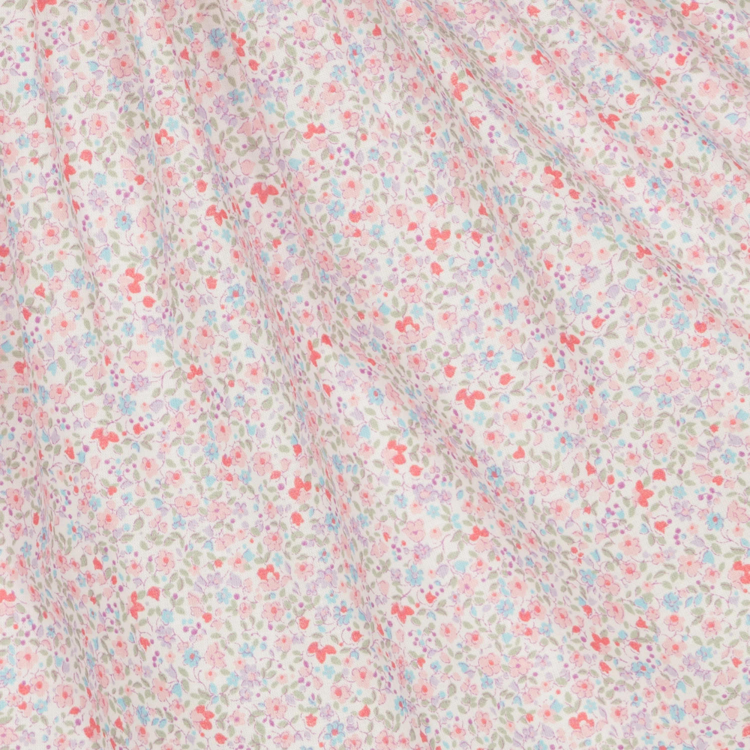 Fina Ejerique Girls Pink Floral Cotton Skirt 3 Fina Ejerique Girls Pink Floral Cotton Skirt - Image 3