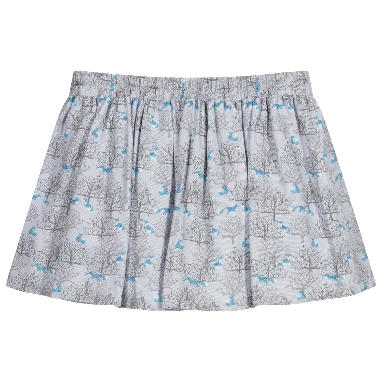 Fina Ejerique Grey Viscose Skirt 2 Fina Ejerique Grey Viscose Skirt - Image 2