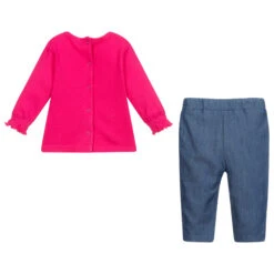 FS Baby Girls Pink & Blue Trousers Set -Deals Whimsy Collection Store fs baby girls pink blue trousers set 356376 58501f9ac34fa58c0119ba42779ec5e289501112