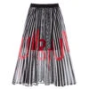 Fun & Fun Black & White Pleated Skirt
