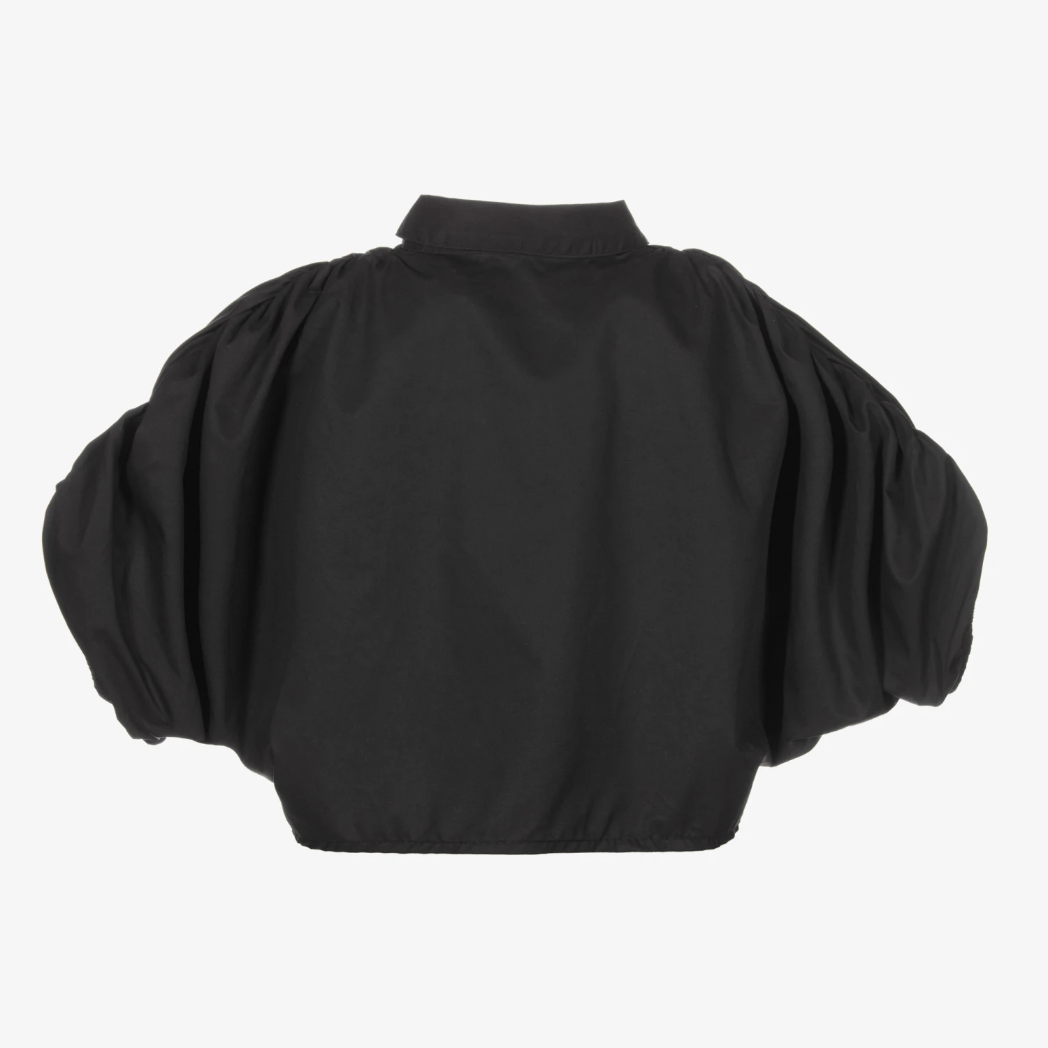 Fun & Fun Girls Black Cropped Blouse 3 Fun & Fun Girls Black Cropped Blouse - Image 3