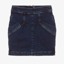 Fun & Fun Girls Blue Denim Skirt