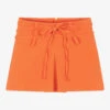 Fun & Fun Girls Orange High Waist Skort