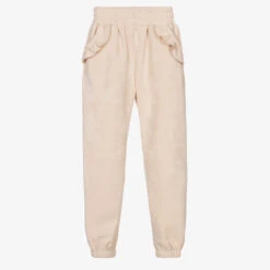 Fun & Fun Girls Pale Beige Joggers