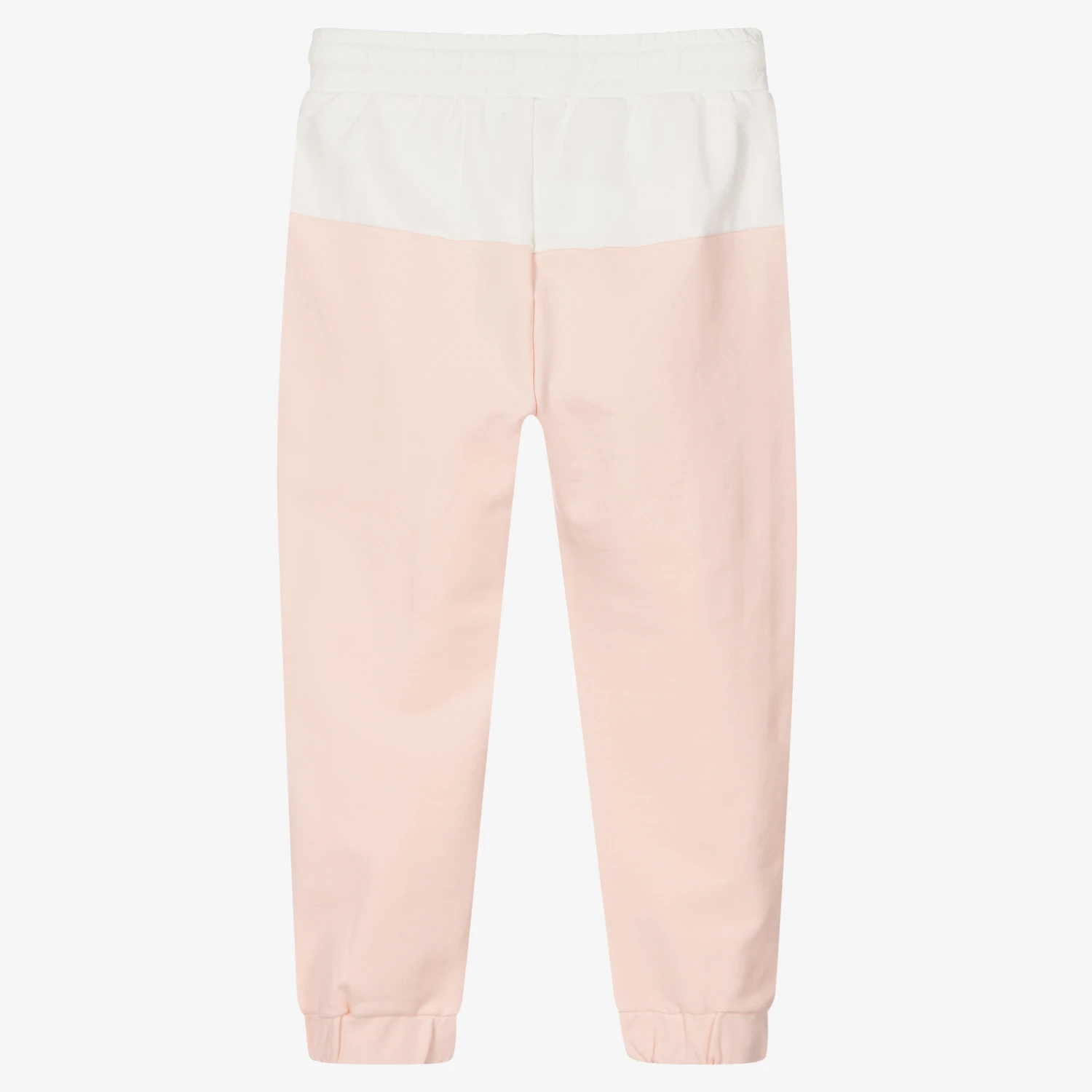 Fun & Fun Girls Pink Cotton Joggers 2 Fun & Fun Girls Pink Cotton Joggers - Image 2