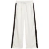 Fun & Fun Ivory & Black Satin Trousers