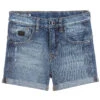 G-Star Raw Girls Blue Denim Shorts