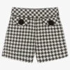 Giamo Girls Houndstooth Shorts