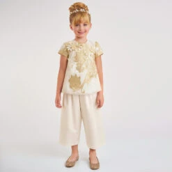 Graci Ivory & Gold Culottes Set -Deals Whimsy Collection Store graci ivory gold culottes set 309519 89f0080fa8a5c758b8f8752b01eaa2e3acfd4d1d outfit