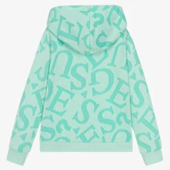 Guess Aqua Green Hooded Zip-Up Top -Deals Whimsy Collection Store guess aqua green hooded zip up top 472227 e21ebca92a7ce9329f23fd138151c85cc585f932