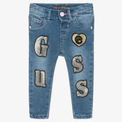 Guess Baby Girls Blue Denim Jeans