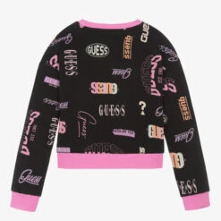 Guess Girls Black Logo Sweatshirt 3 Guess Girls Black Logo Sweatshirt -Deals Whimsy Collection Store guess girls black logo sweatshirt 498915 963278ae133db591e7b2955cb3e01ce2a8c3fcb0