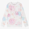Guess Girls Floral Logo Sweatshirt