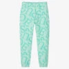 Guess Girls Green Cotton Joggers