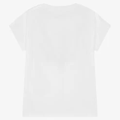Guess Girls White Metallic Logo T-Shirt -Deals Whimsy Collection Store guess girls white metallic logo t shirt 499101 6722371f6f25e576fba569d868c86947adfa3403
