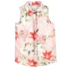 Guess Pink Chiffon Floral Blouse