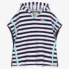 Hatley Blue Striped Hooded Towel