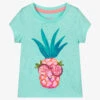 Hatley Girls Blue Cotton T-Shirt