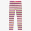 Hatley Girls Rainbow Striped Leggings