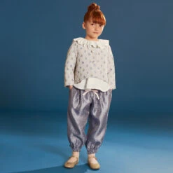 Hucklebones London Girls Blue Lamé Trousers 5 Hucklebones London Girls Blue Lamé Trousers -Deals Whimsy Collection Store hucklebones london girls blue lame trousers 464181 a6789fa5558bfd2f987e089b66f1d4bef990f9ba outfit