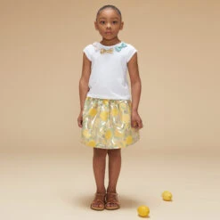 Hucklebones London Girls Gold Lamé Jacquard Skirt -Deals Whimsy Collection Store hucklebones london girls gold lame jacquard skirt 488903 18b98e47546f0acabd71ea1936399456cd91ade8 outfit