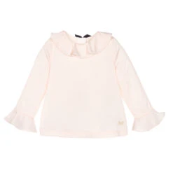 Hucklebones London Pale Pink Satin Blouse