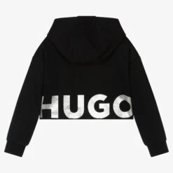 HUGO Girls Black Cropped Logo Hoodie -Deals Whimsy Collection Store hugo girls black cropped logo hoodie 501183 b72c68ddd85bf15b1749c11f3c4d28c46acca9ec