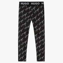 HUGO Girls Black Logo Leggings -Deals Whimsy Collection Store hugo girls black logo leggings 501172 d0be74d71ee20a664dd6fe44c8b0e65706ff0f5b