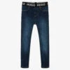 HUGO Girls Blue Relaxed Skinny 935 Jeggings