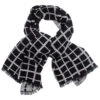 IDO Junior Black & Grey Scarf (184cm)