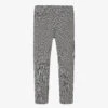 IDO Junior Girls Black Check Leggings