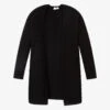 IDO Junior Girls Black Long Cardigan